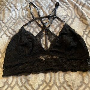 Charlotte Russe Black Lace bracelet